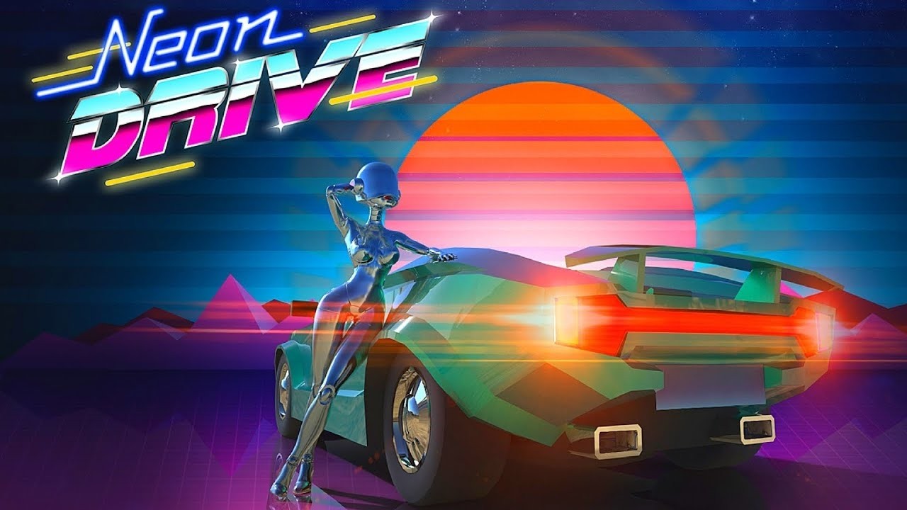 Neon Drive PC 2016 🔴 Stream (Первый Взгляд) GamePlay HD