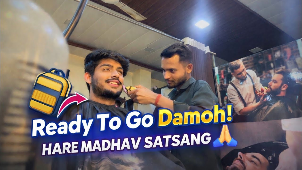 Damoh Calling! 🙏 Hare Madhav Satsang Ke  Liye Ready Ho Raha Hoon”