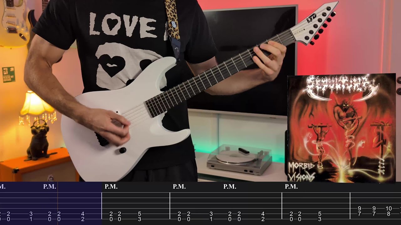 Sepultura - Funeral Rites (Guitar Cover + Screentabs)