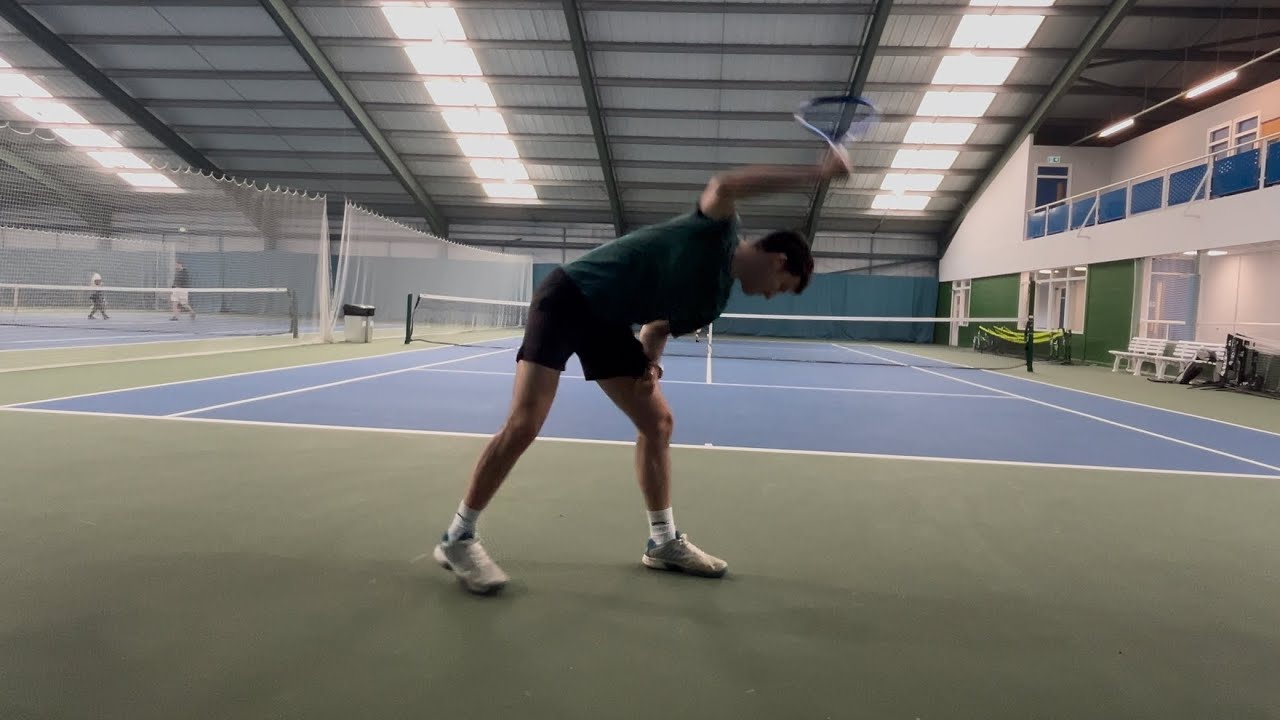 My opponent has a MELTDOWN! Epic racket SMASH!
