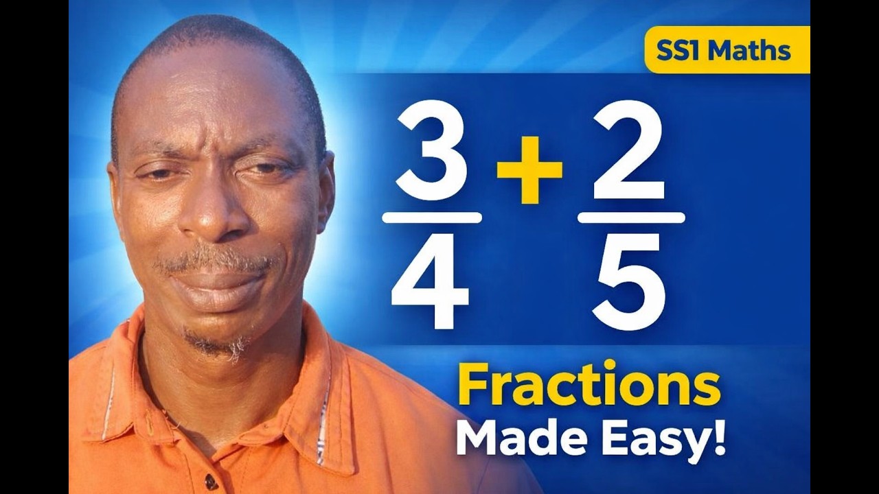 Fractions Part 1 | Proper, Improper & Mixed Fractions + Addition & Subtraction (SS1 Maths)