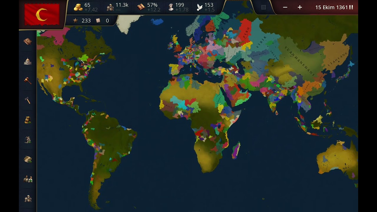 HERKES İLE SAVAŞTIM AMA KAZANAMADIM | AGE OF HİSTORY OSMANLI | TÜRKÇE BÖLÜM 1 #ageofhistory