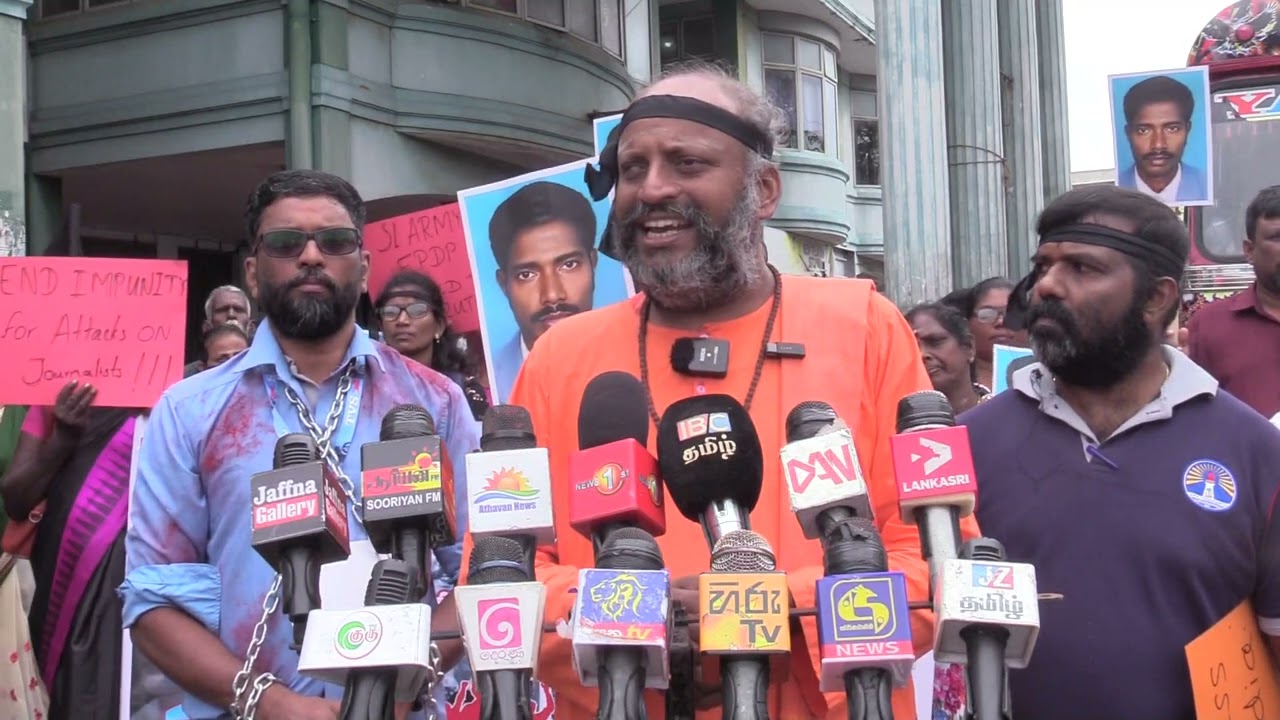எம்மை நாமே ஆழுகின்றபோதுதான் ஊடகவியலாளர்களுக்கு பாதுகாப்பு உறுதிப்படுத்தப்படும்.! வேலன் சுவாமிகள் 