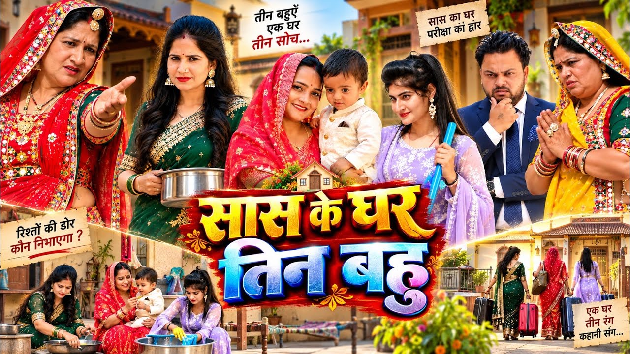 सास के घर तिन बहु #emotional haryanvi #natak #parivarik #episode short #movie #dr_devsariya
