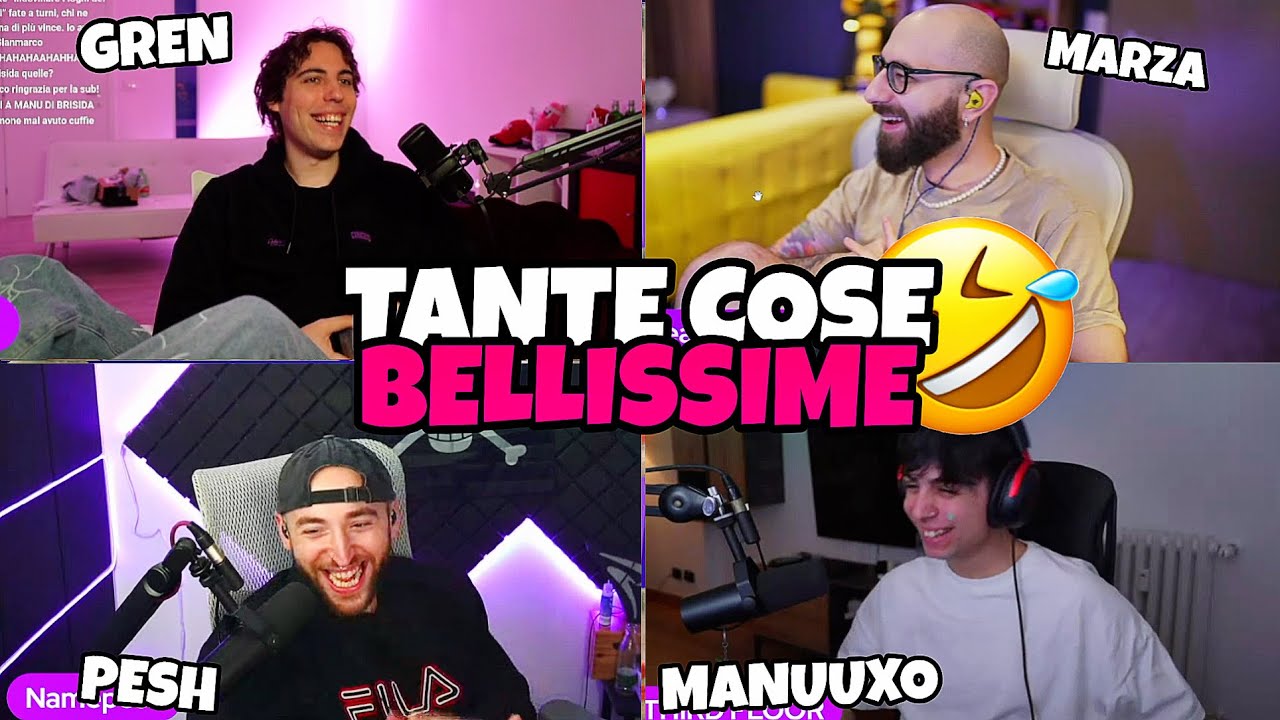 TANTE BELLE COSE CON MARZA, MANUUXO E PESH!!😂🎪