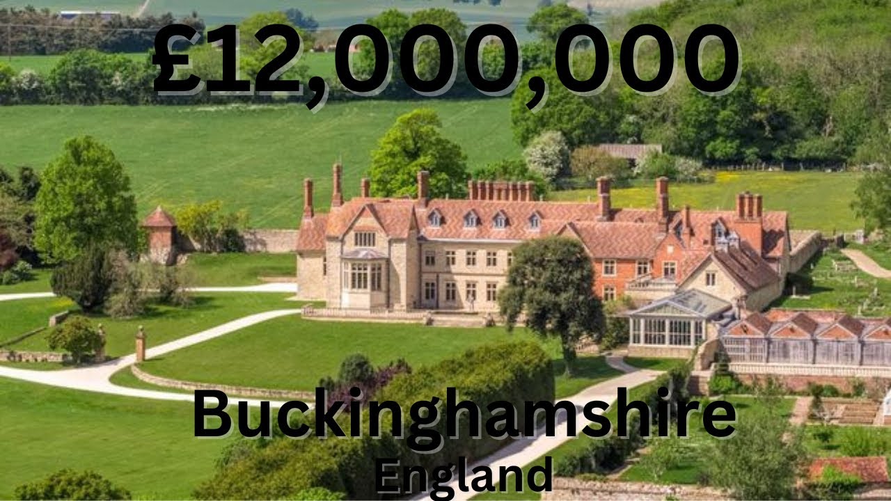 £12,000,000 Buckinghamshire Mansion Estate w Pool | England Real Estate