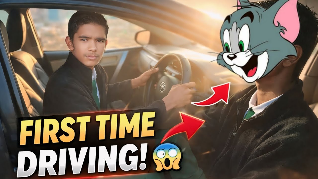 My First Time Driving a Car 😎 | Nervous but Excited | Vlog #1