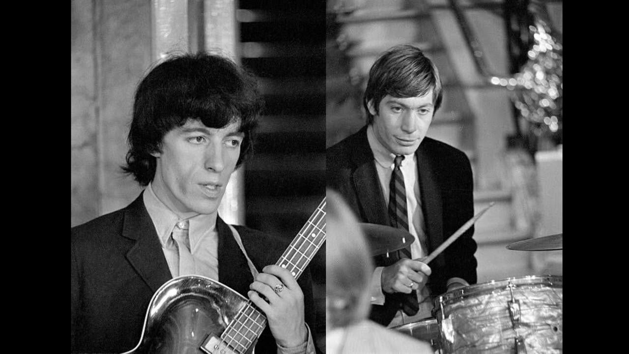 Bill Wyman shows off what he does best: locking in with Charlie Watts' groove on It's All Over Now