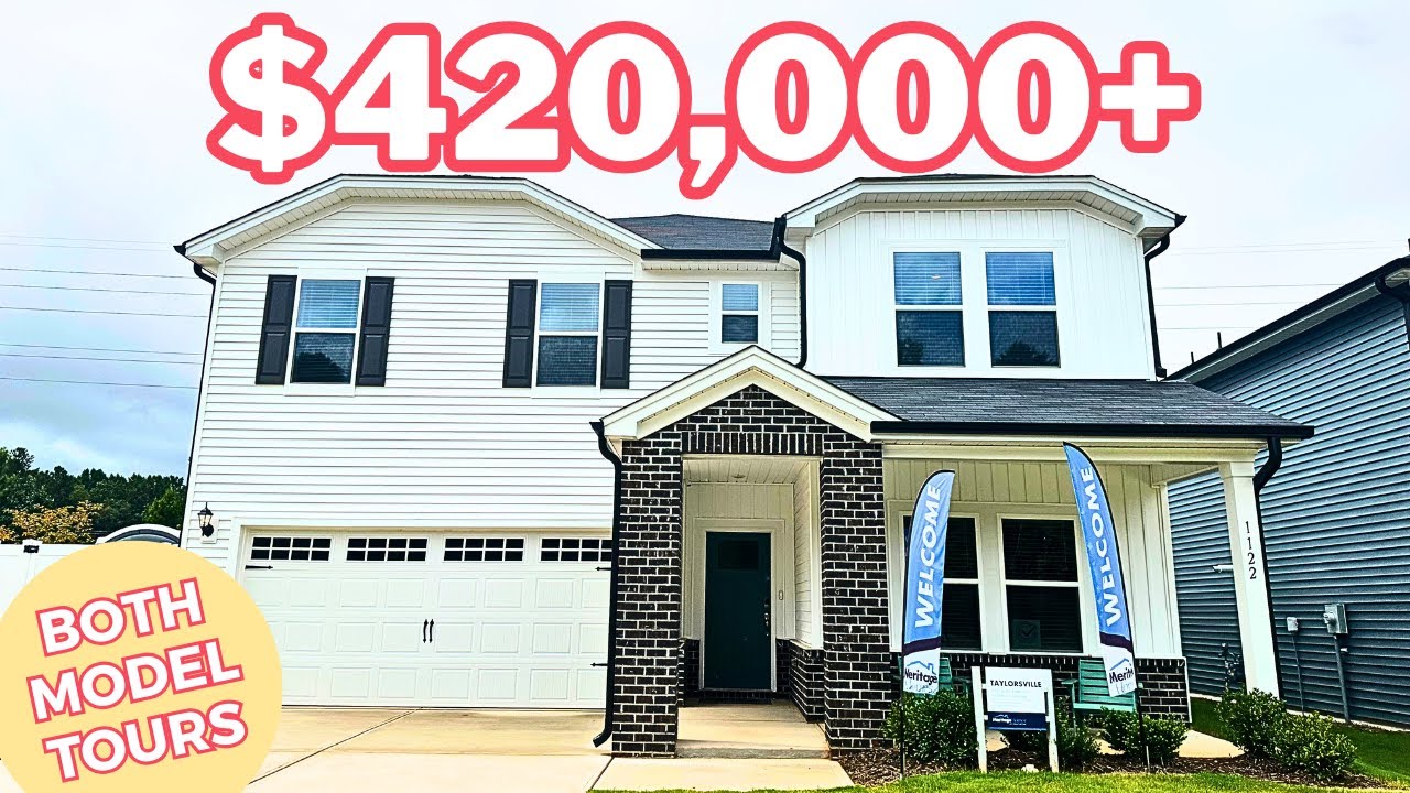 MODEL TOUR at Oakwood by Meritage Homes in Mebane NC | Mebane New Construction Homes