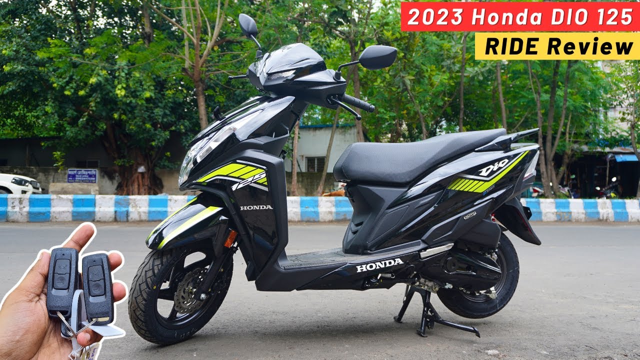 2023 Honda DIO 125 H-Smart Detailed Review ~ On Road Price & Features I All Colours I Mileage