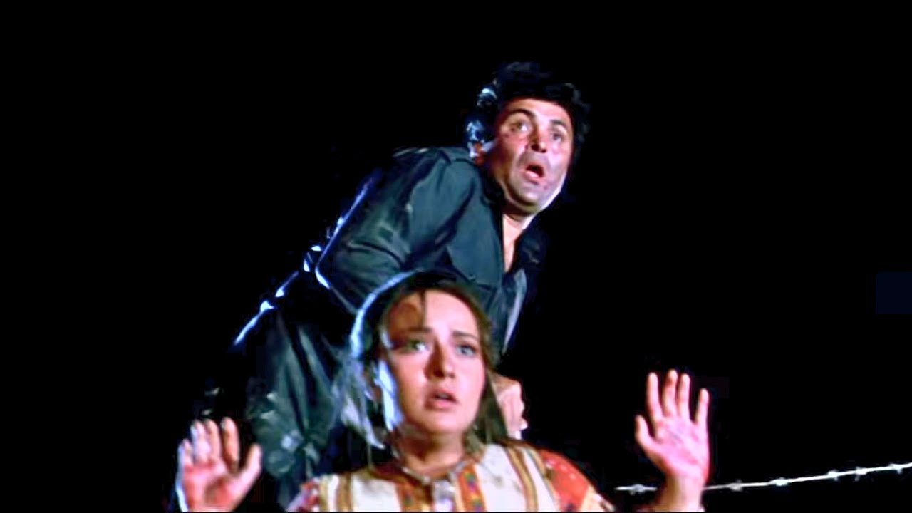 बॉर्डर पार करते ही पाकिस्तानी पुलिस ने हमला कर दिया - Rishi Kapoor, Zeba Bakhtiar Jabardast Scene