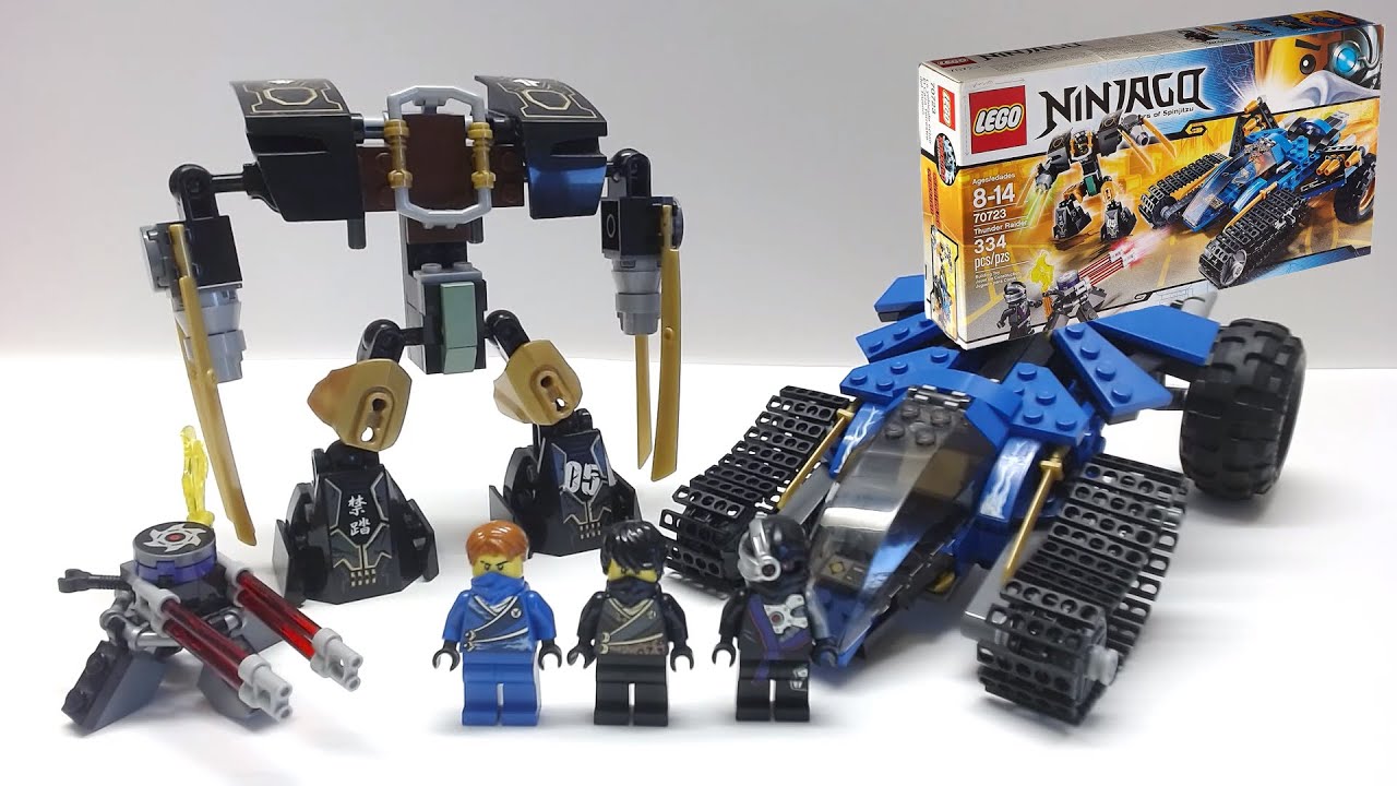 Thunder Raider (70723)- Ninjago: Rebooted (2014) Speed Build