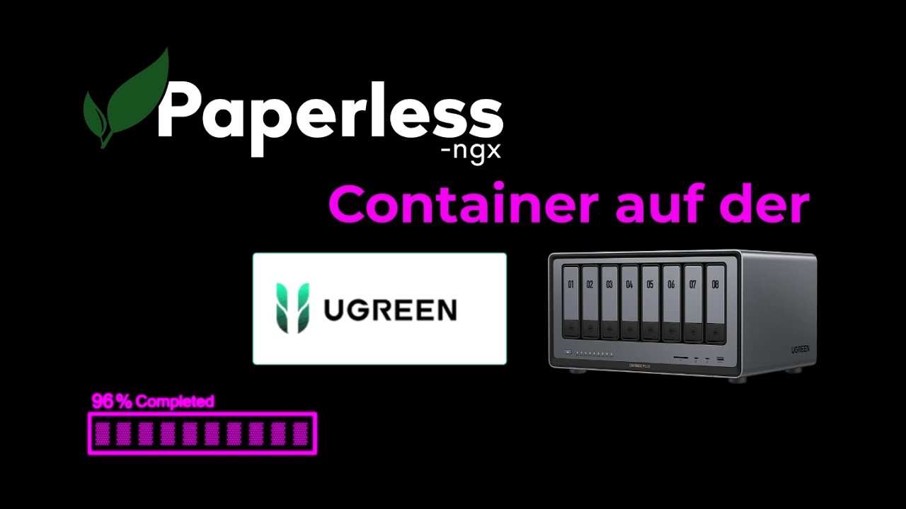 📁 Paperless-ngx 🧾 auf der UGREEN NAS 📦 installieren & einrichten