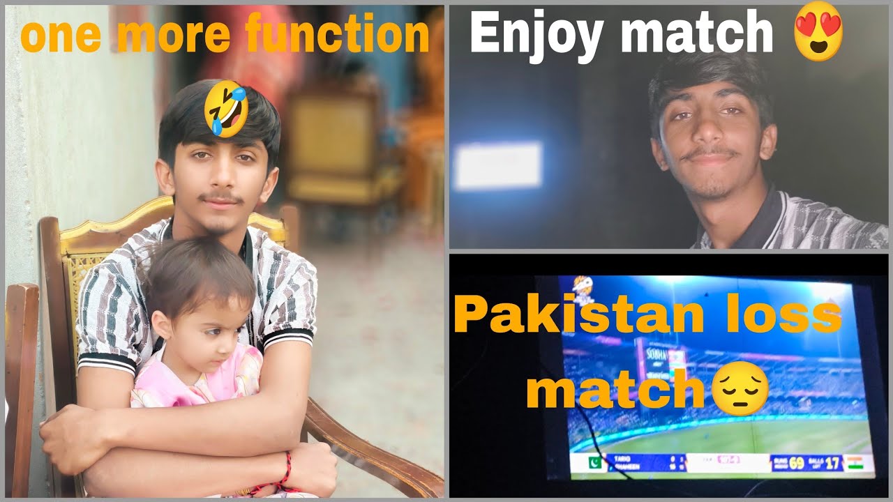 One more function 🤣 plz support me 🙏 Pakistan loss match 😔 next time win inshallah 🙏