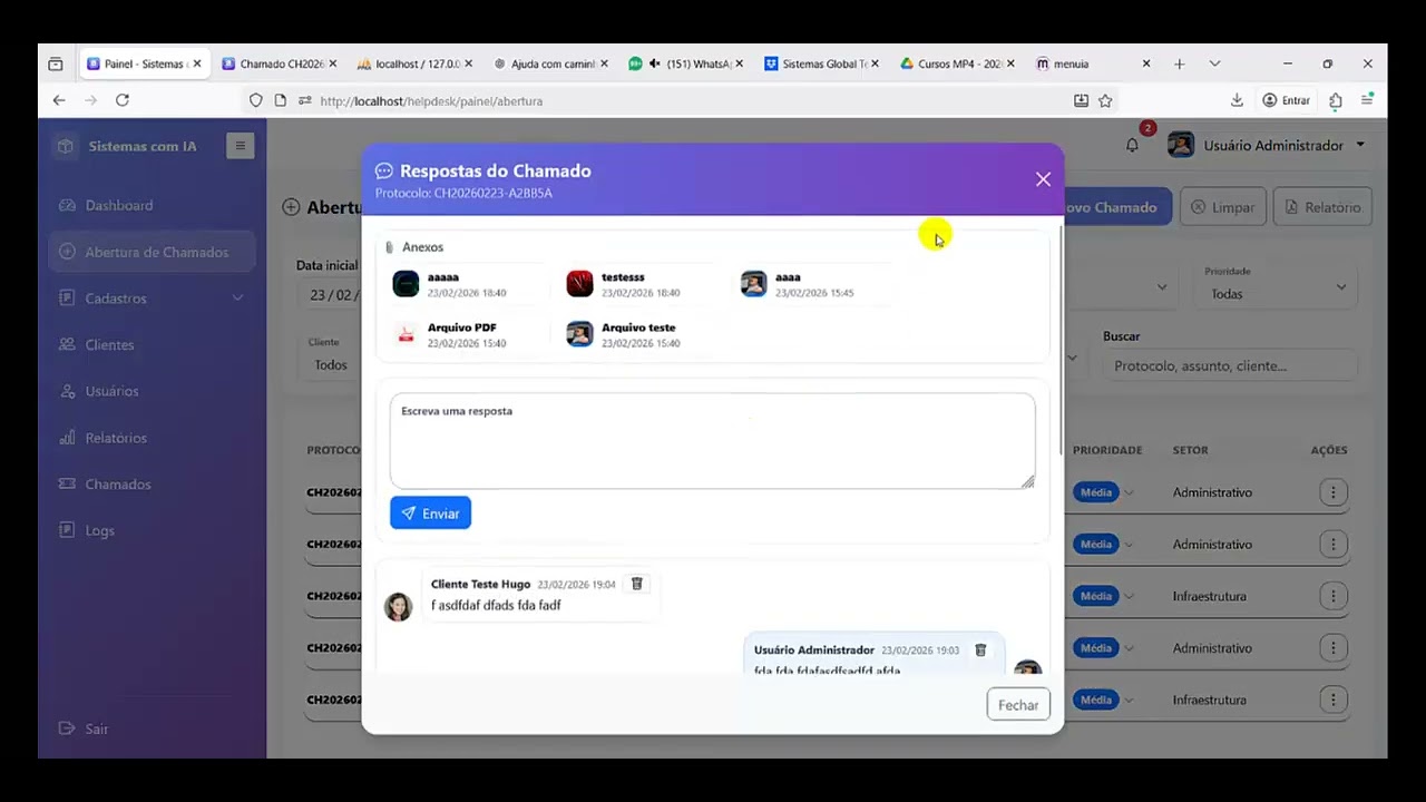 Desenvolvendo Sistemas com IA - Aula 62 - Link para abrir detalhamento - Módulo 07