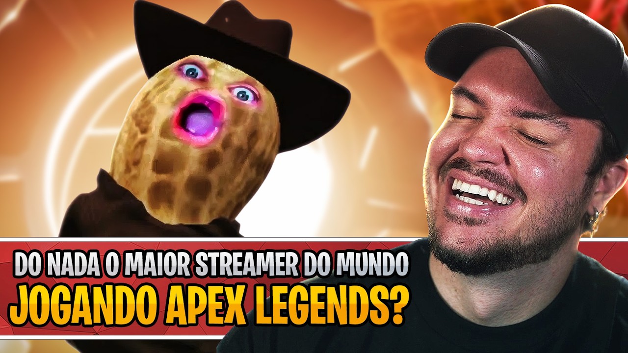 APEX REACT | TheBurntPeanut AMASSANDO no Apex Legends! 😱