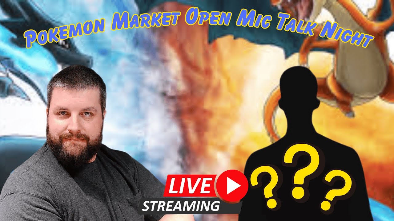Pokemon Market Call In...Come Join The Live!