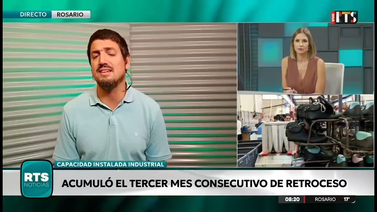 Capacidad instalada industrial: cayó a mínimos de 21 meses. Los rubros más afectados