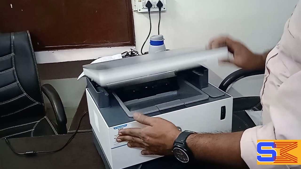HP Neverstop Laser MFP 1200 Printer Unboxing & Installation