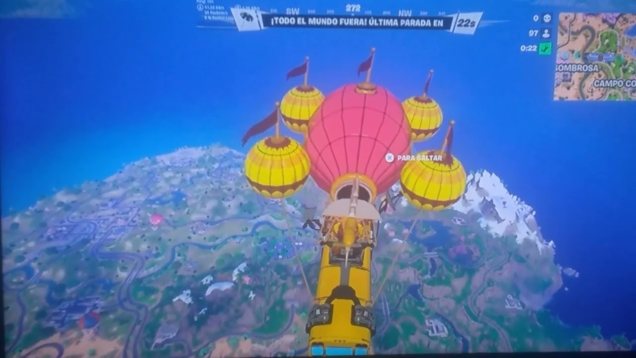juego fornite y intento ganar una partida en 3 intentos