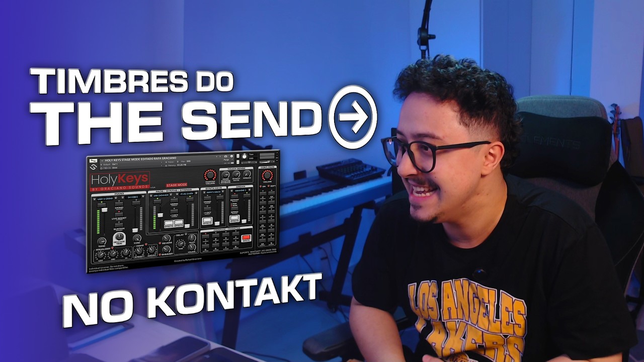 DESVENDANDO OS TIMBRES DO THE SEND | Tutorial Kontakt