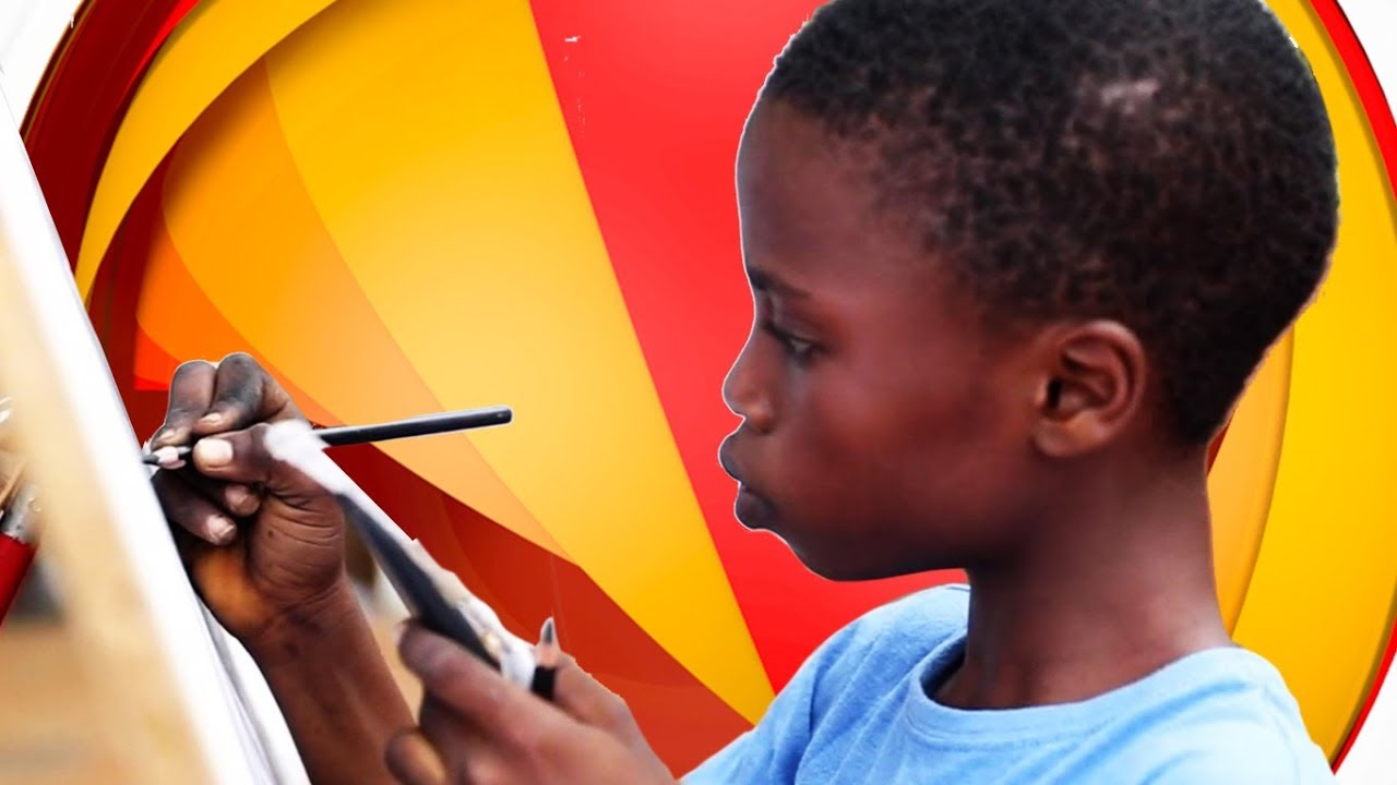Kareem Waris, the 11-year-old Nigerian artist with big plans - BBC What's New