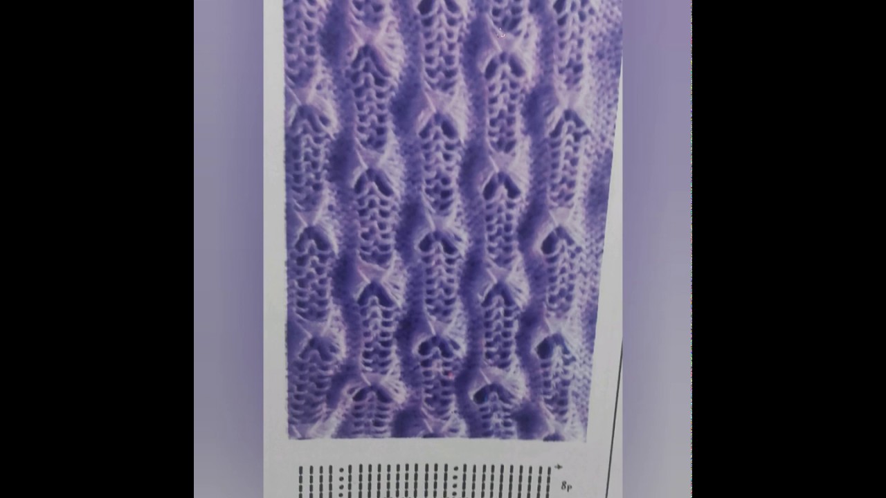 Punto fantasía #2 en máquina knittax