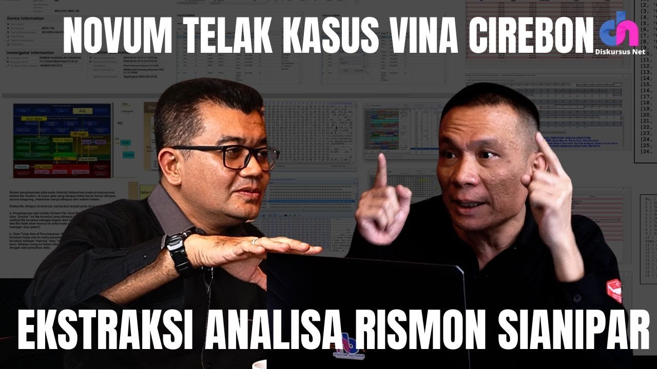 Ekstraksi Data Gawai Vina - Widi Klop!! Begini Penjelasan Rismon Sianipar