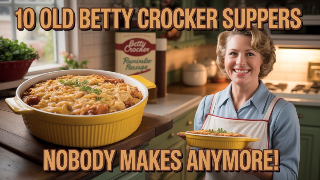 10 недорогих ужинов в винтажном стиле, которые можно приготовить за 10 минут (Забытые американски...