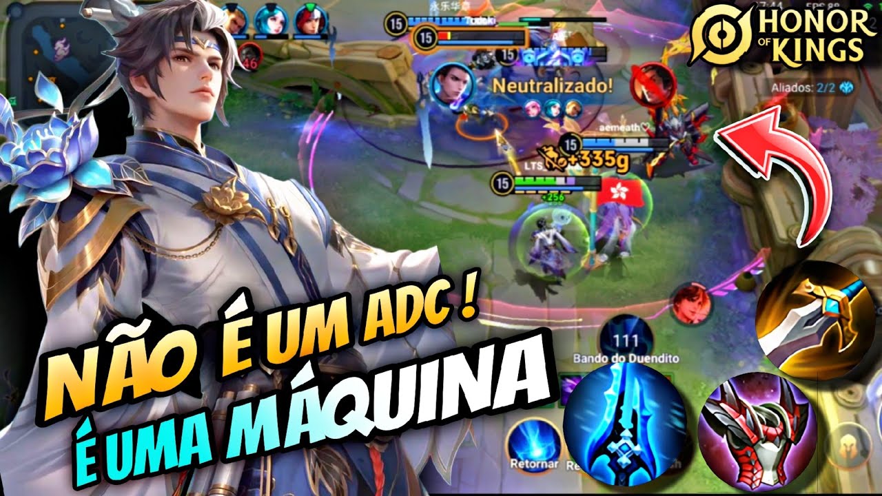 DI RENJIE TÁ SENDO SUBESTIMADO MAS É MUITO FORTE !!//HONOR OF KINGS