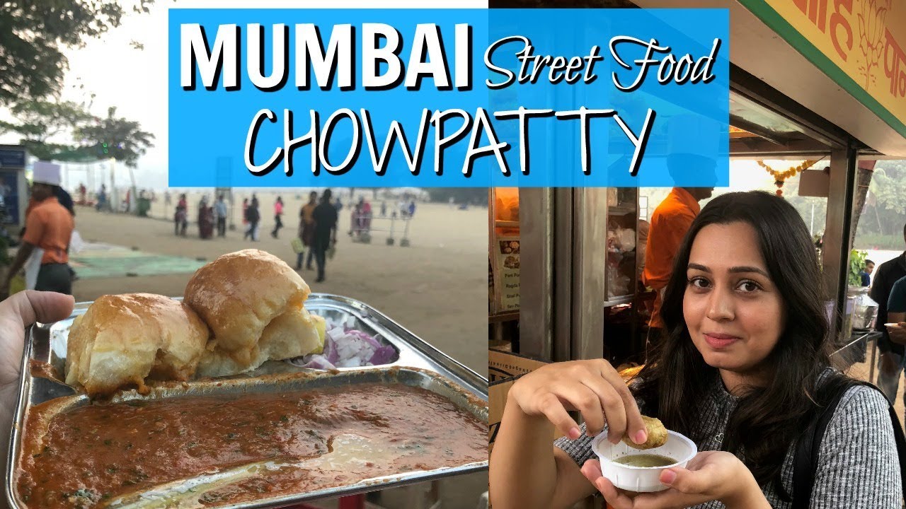 Mumbai Street Food | Chowpatty Pav Bhaji Bhelpuri | Indian street Food