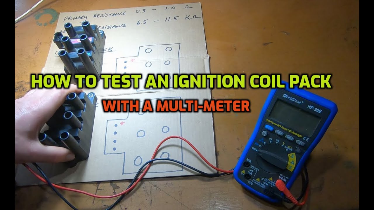 TESTING AN IGNITION COIL PACK IS EASY ~ STEP-BY-STEP