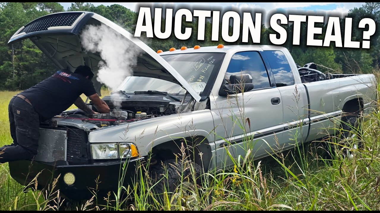 Will it start? We bought a RARE TRUCK  at auction for CHEAP!