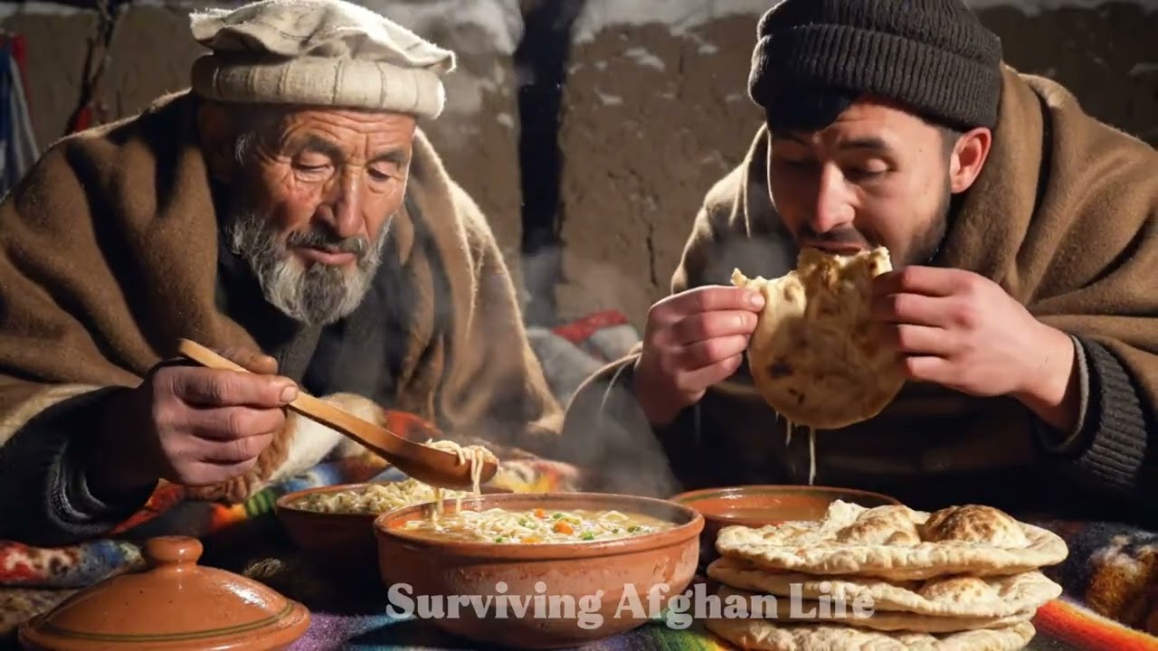 Surviving the Coldest Winter in Afghanistan | Real Village Life From Morning to Night