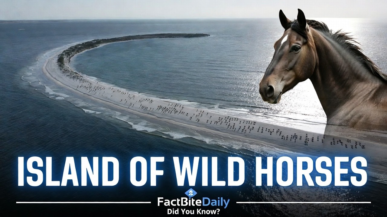 The Island of Shipwrecks and Wild Horses 🏝️🐎