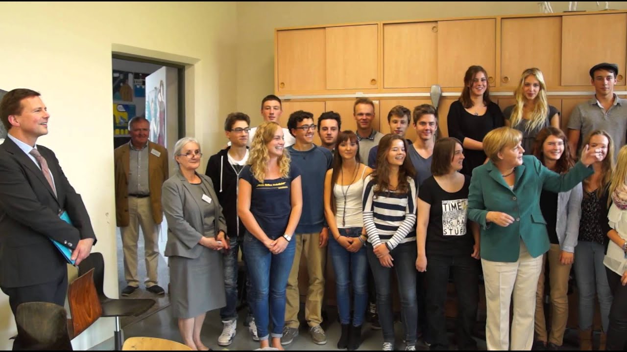 Vertretungsstunde mit Angela Merkel