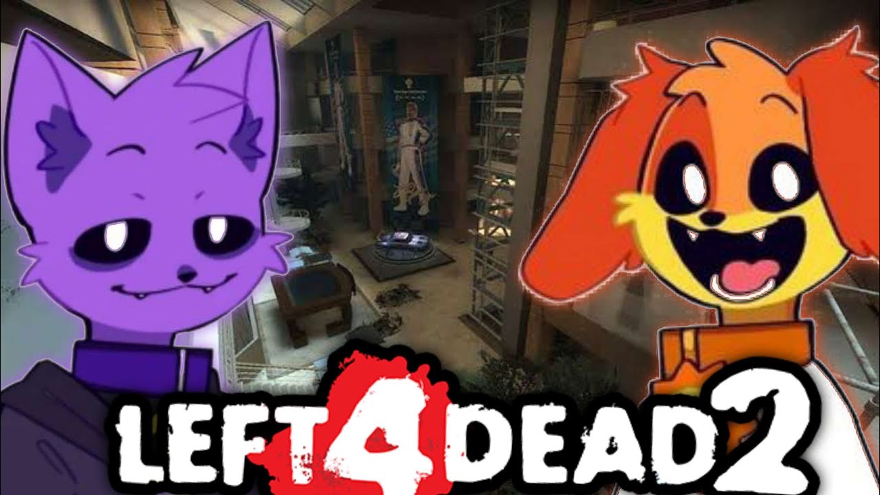 Catnap and Dogday escape the apocalypse | Left 4 Dead 2 Indonesia