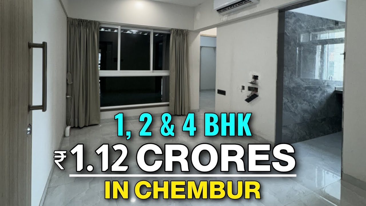 Mumbai Chembur 1 BHK Flat Tour | 385 Sqft | Price ₹1.12 Cr | Township Project