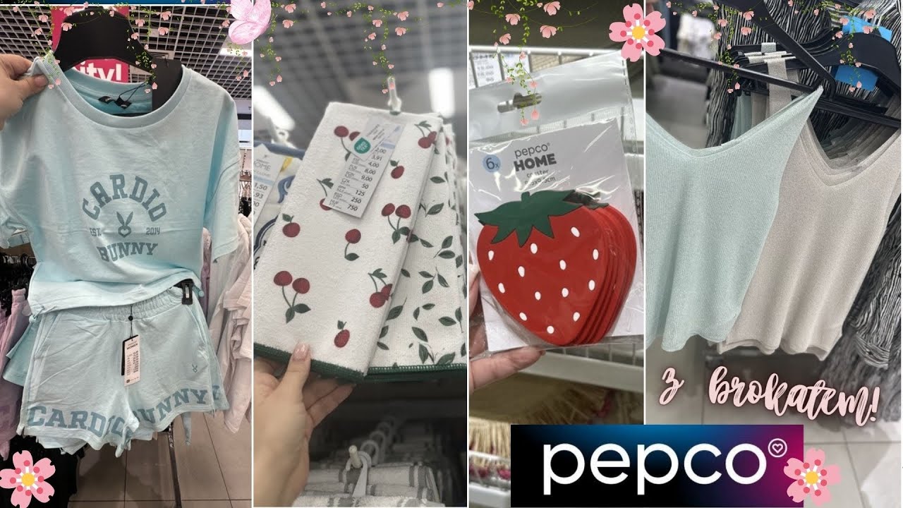 PEPCO 🌸 NOWOŚCI cudne zestawy Cardio Bunny 👚💖 bluzki z BROKATEM & ręczniki & pościel 💖 HITY Z P&Oacute;ŁKI🌸