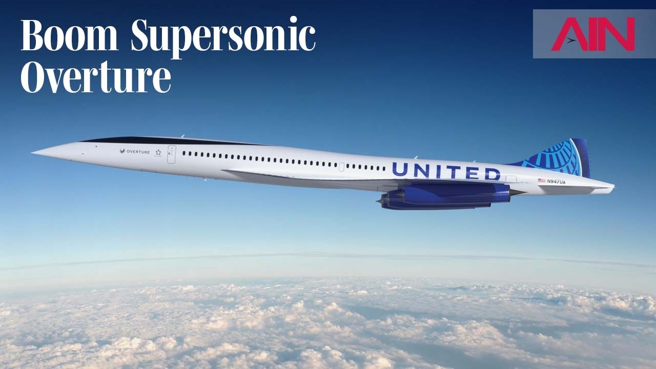 Boom Supersonic работает на собственном двигателе, демонстрирует кабину пилотов авиалайнера Overt...
