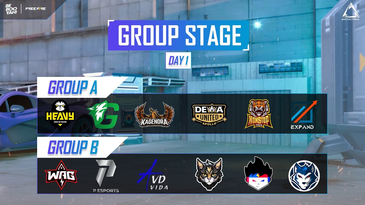[LIVE] GROUP STAGE - DAY 1 | A vs B | VN-SA-SEA Battlefield SS2 | Be Booyah!