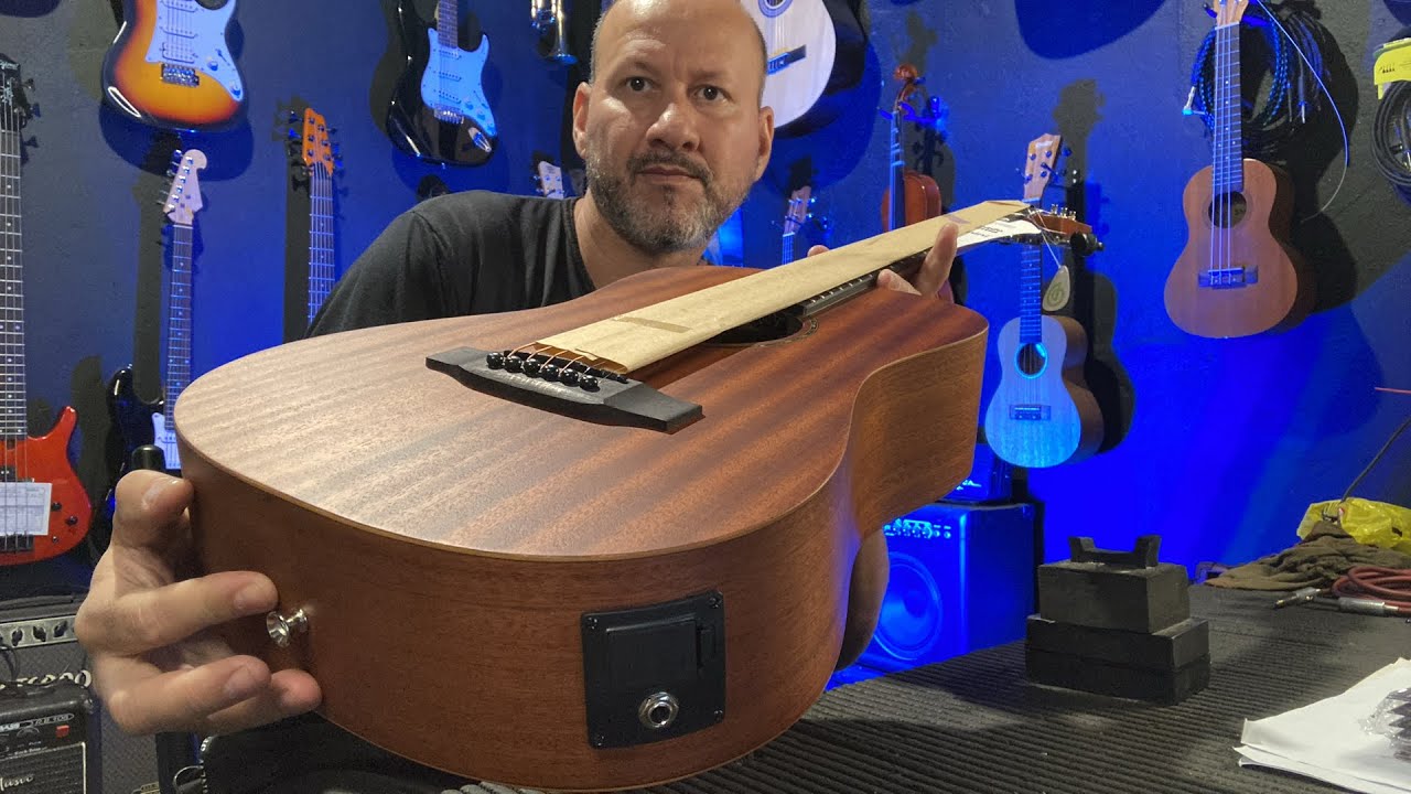 Violão Giannini Baby GTG36 - Revisão Geral