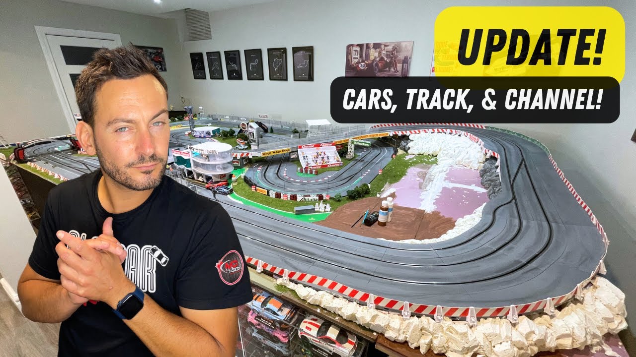 Update on Scenery, Slot Cars & The Channel!