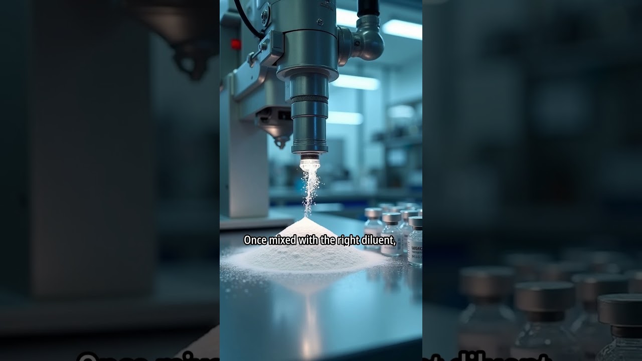 Lyophilized Powder for Injection Explained #lyophilization #powder #pharmaceutical #shorts