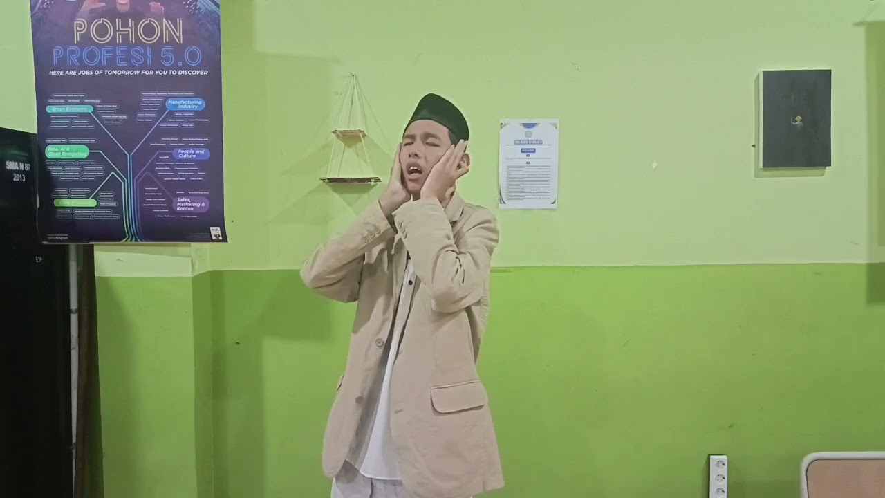 Lantunan Adzan Merdu – Juan Pyrlo Alyawan | SMAN 87 Jakarta 🕌✨