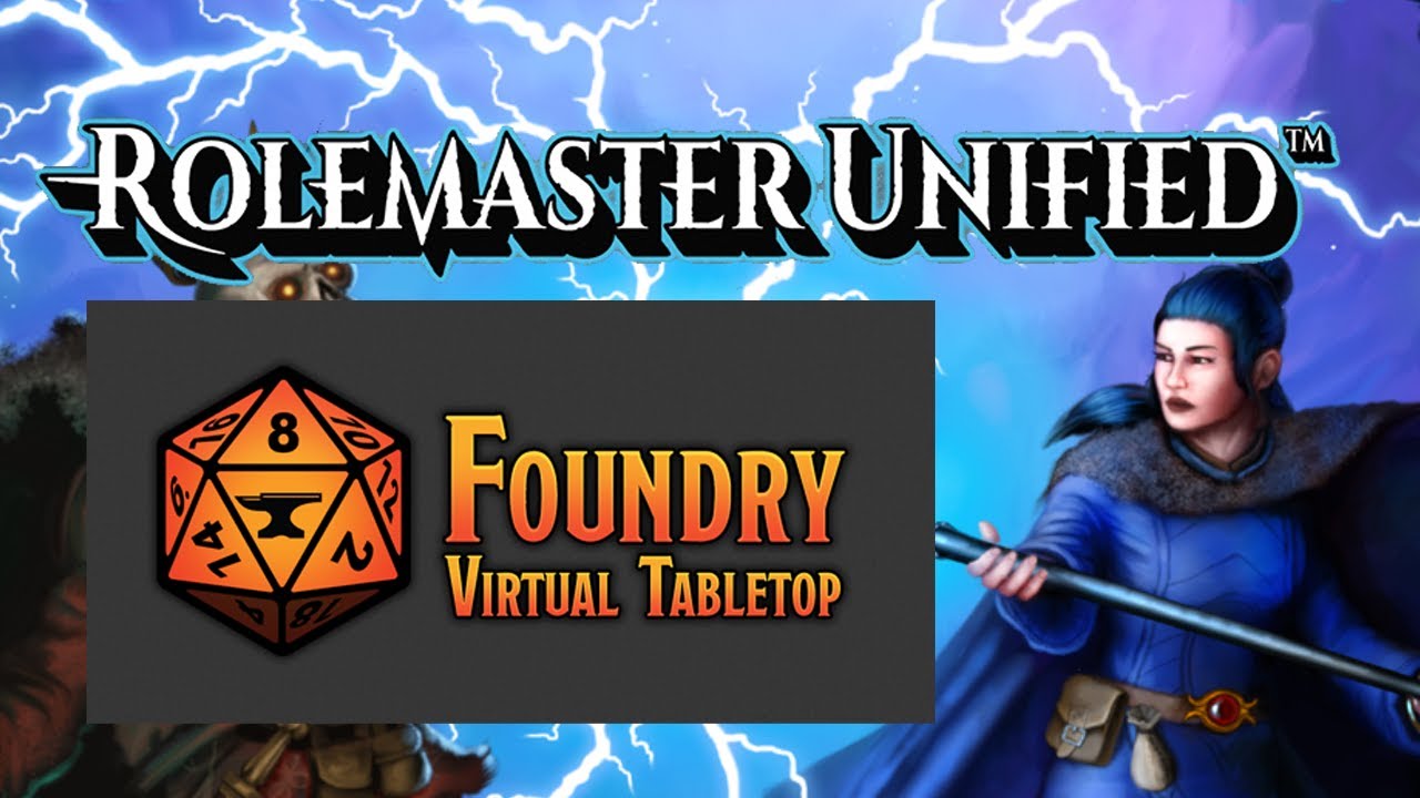 Preview of Rolemaster Unified for Foundry Pt 2