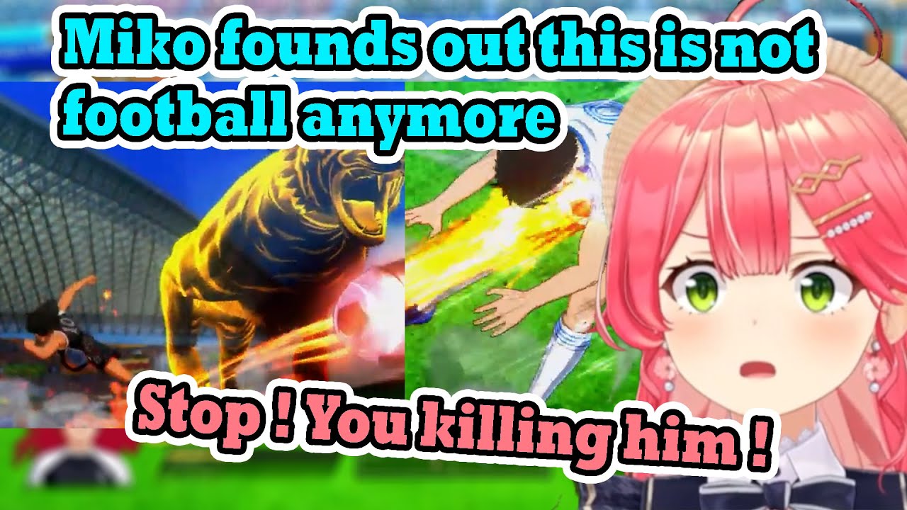Miko finds out this is not football but a group of monsters trying to kill each other 【SakuraMiko】