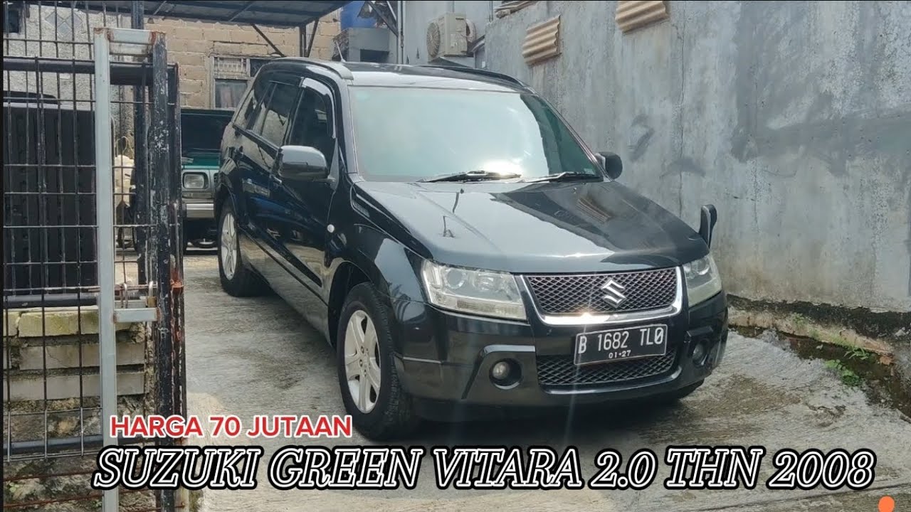SUZUKI GRAND VITARA JLX 2.0 MANUAL THN 2008 DENGAN PENGGERAK RODA BELAKANG. WA 085779341402