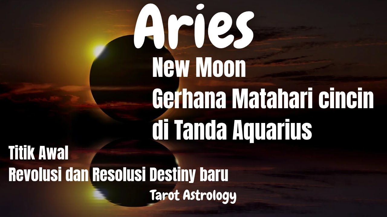 Aries  Special Gerhana Matahari 🌓Keberanian yang menggetarkan takdir, resolusi investasi
