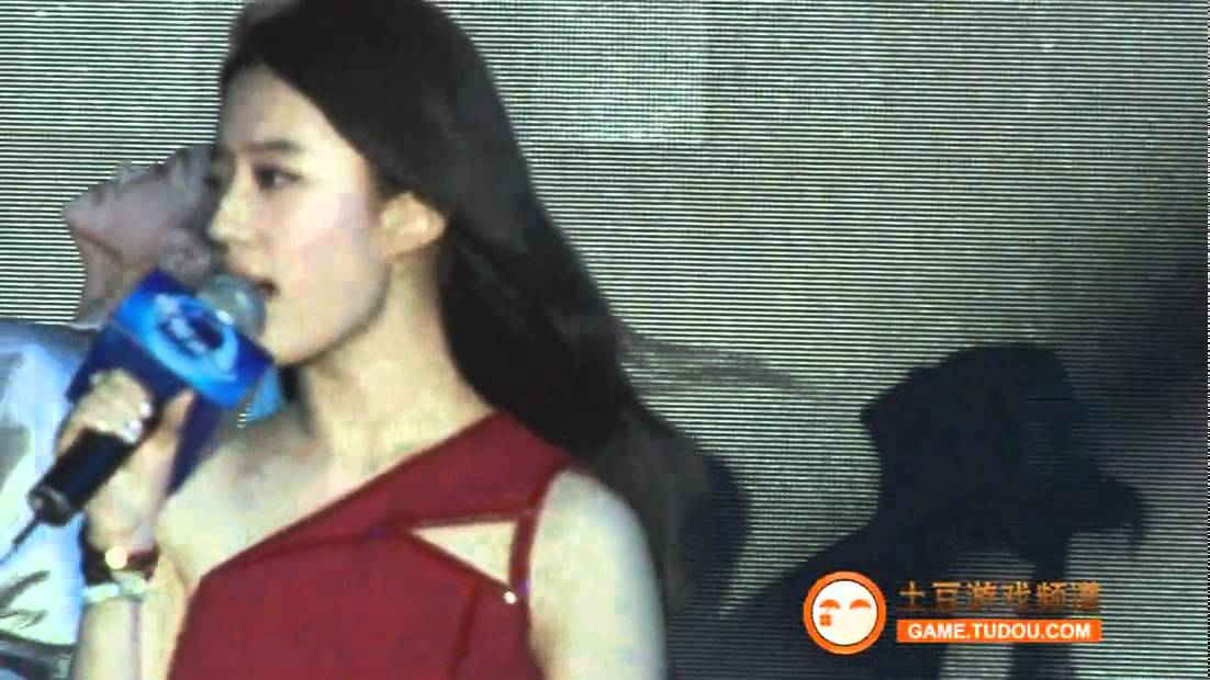 刘亦菲现场演唱倩女幽魂OL主题曲 兰若词